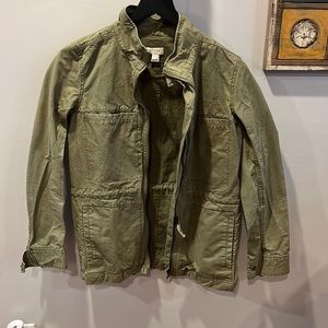 Jcrew utility jacket xsmall